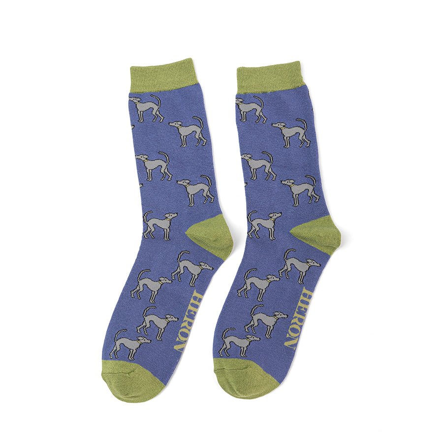 Mr Heron Greyhounds Socks - Simply Rye