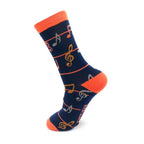 Mr Heron Music Notes Socks - Simply Rye