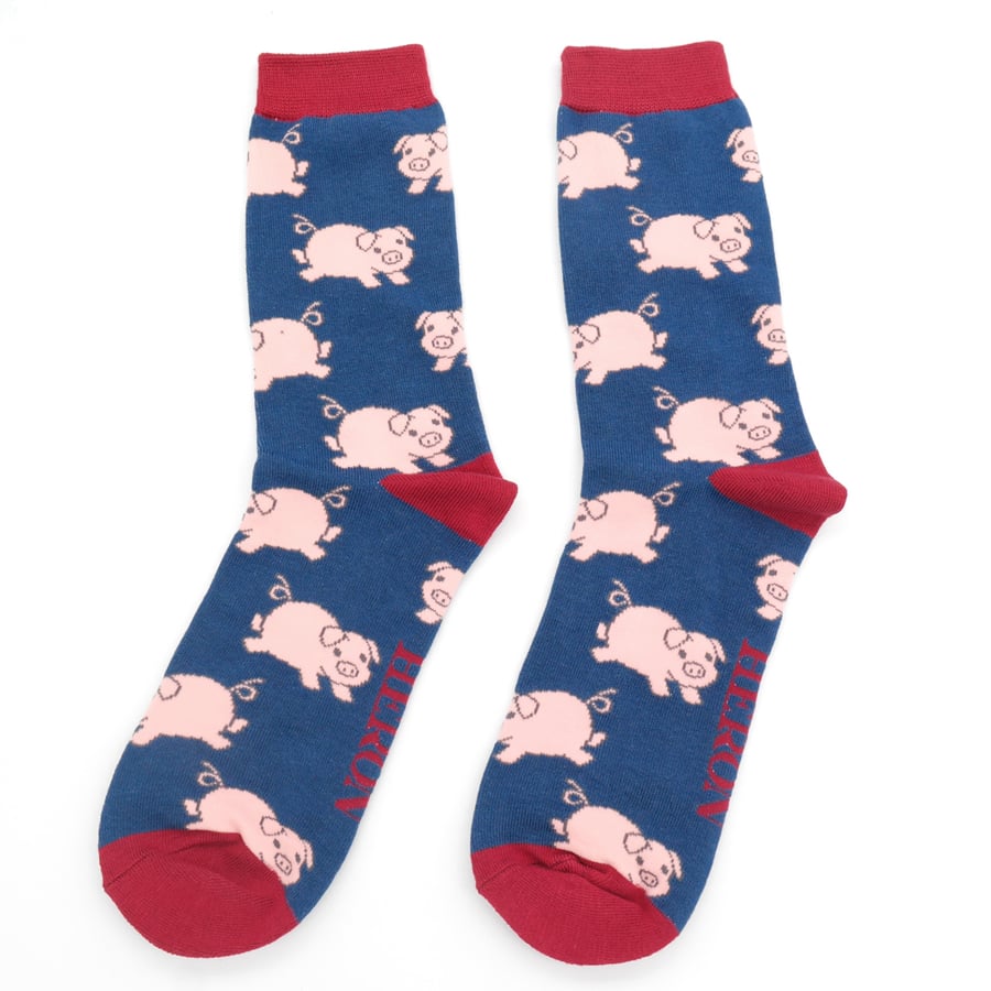 Mr Heron Piglets Socks - Simply Rye