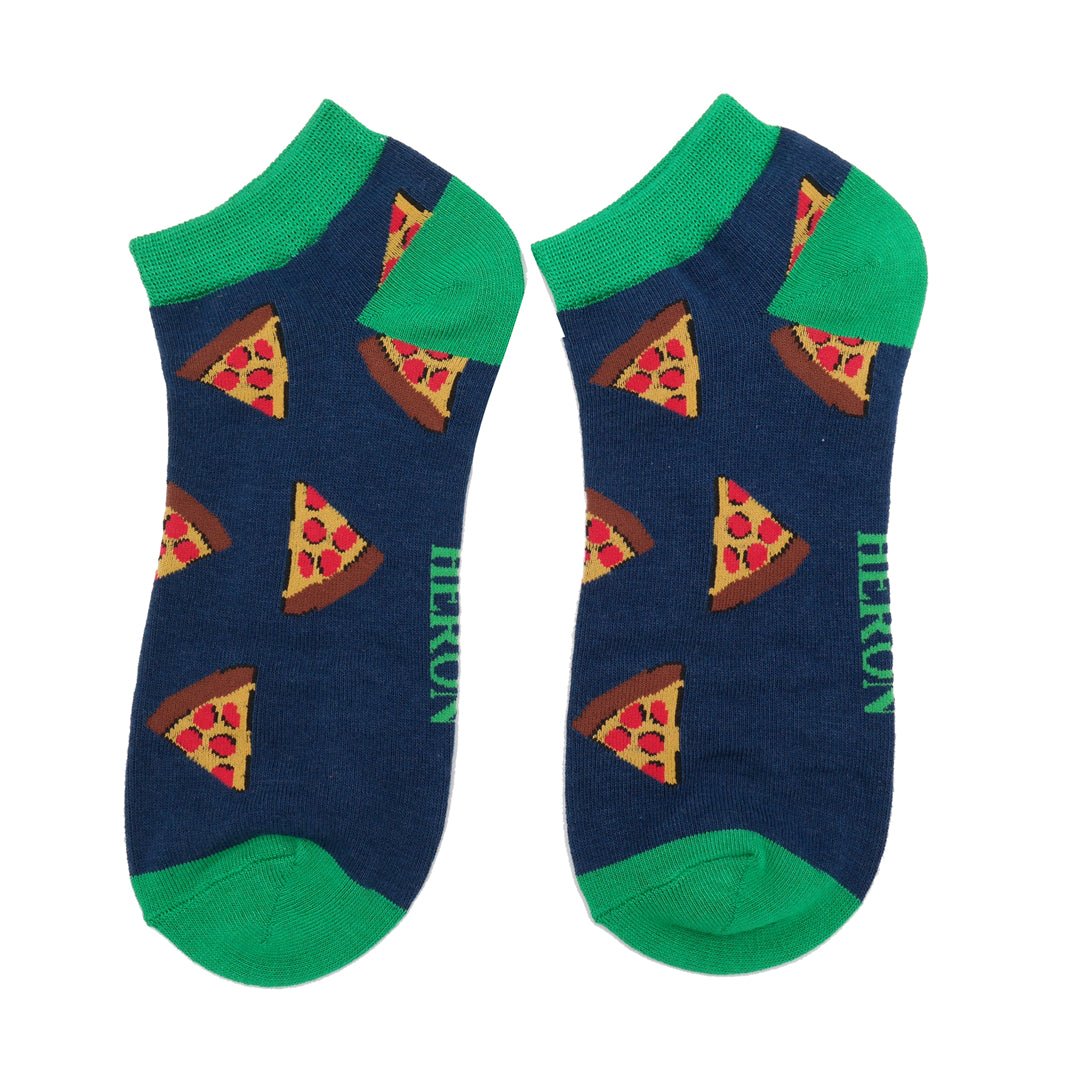 Mr Heron Pizza Trainer Socks - Simply Rye