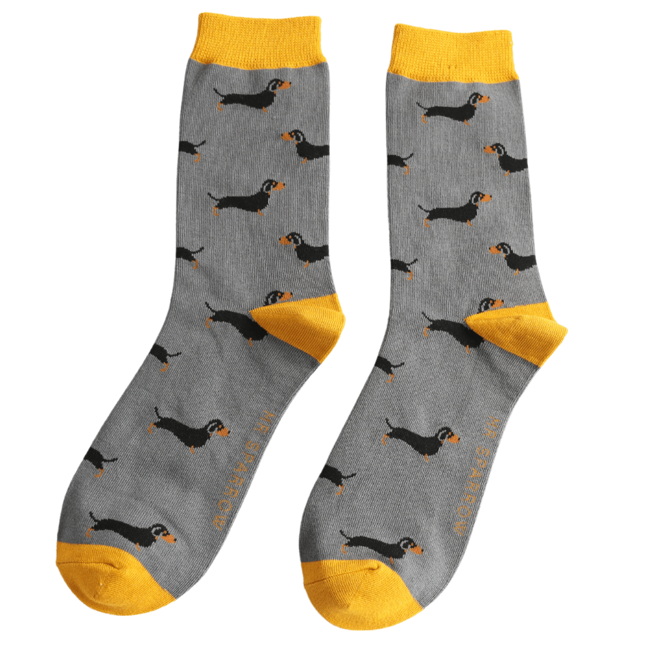 Mr Heron Sausage Dog Socks - Simply Rye