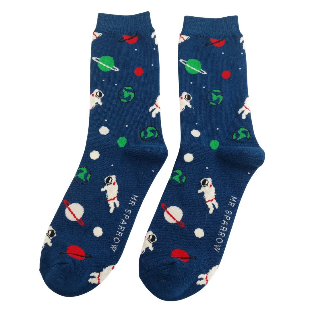 Mr Heron Space Socks - Simply Rye