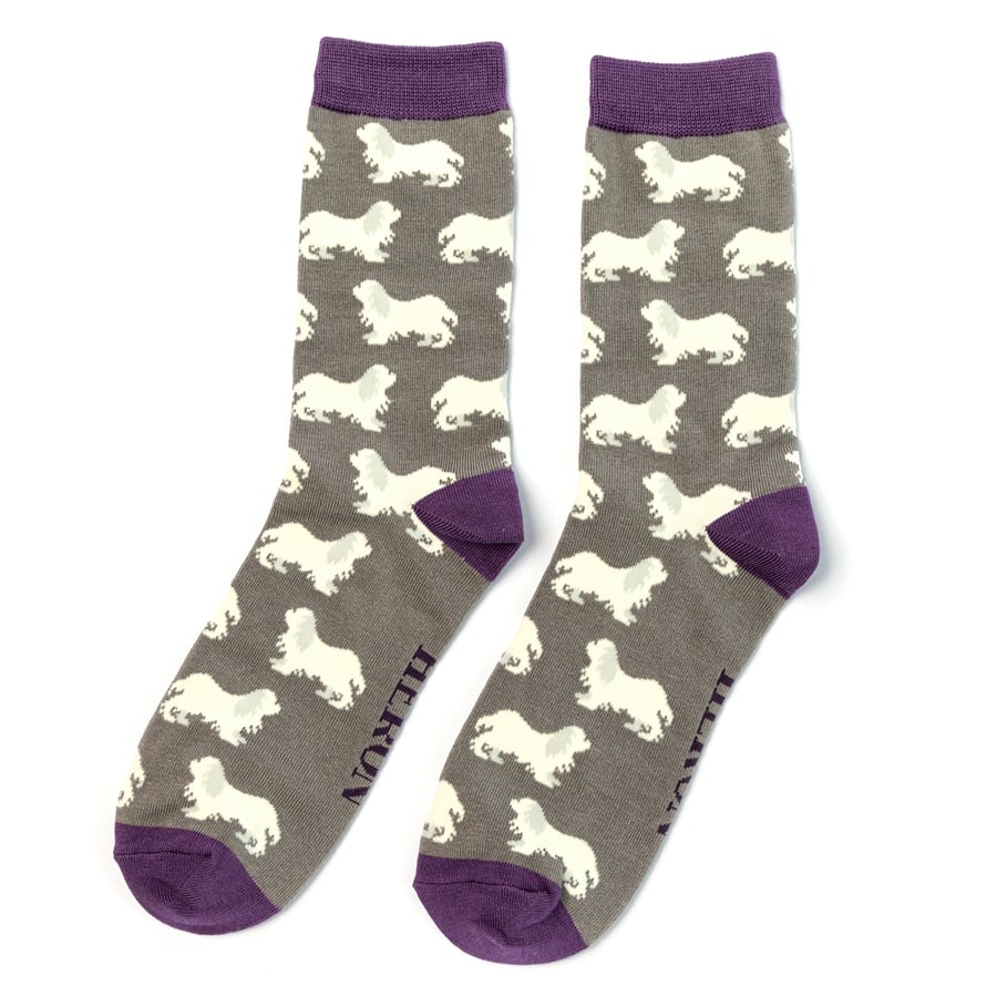 Mr Heron Spaniels Socks - Simply Rye