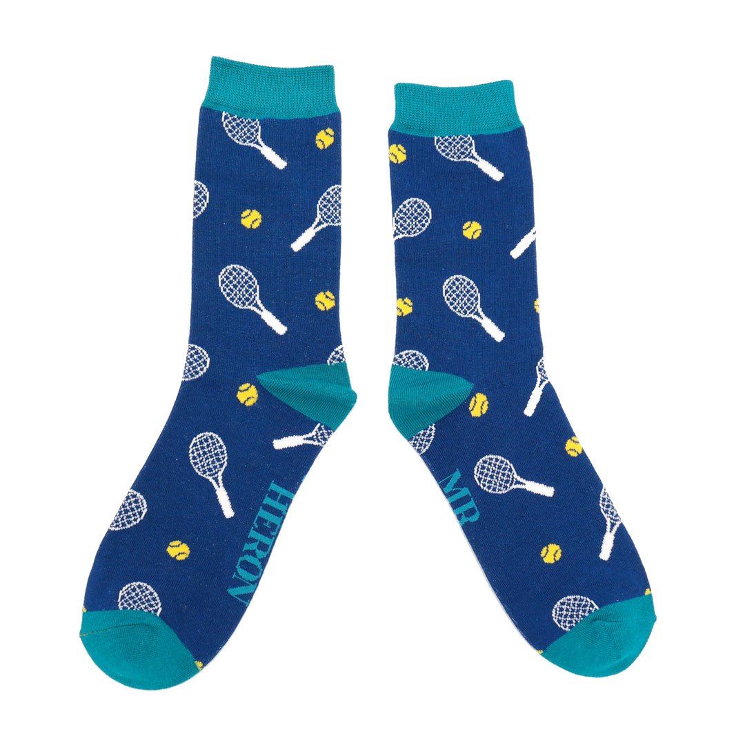 Mr Heron Tennis Socks - Simply Rye