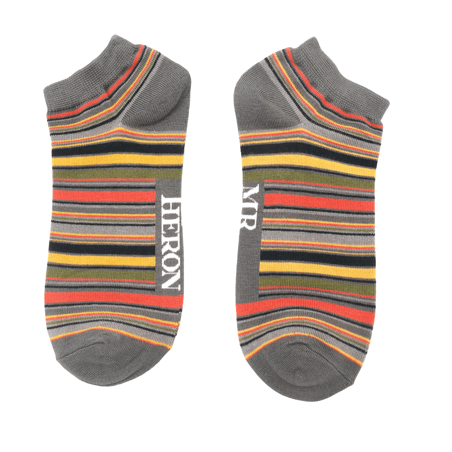 Mr Heron Thin Stripes Socks - Simply Rye