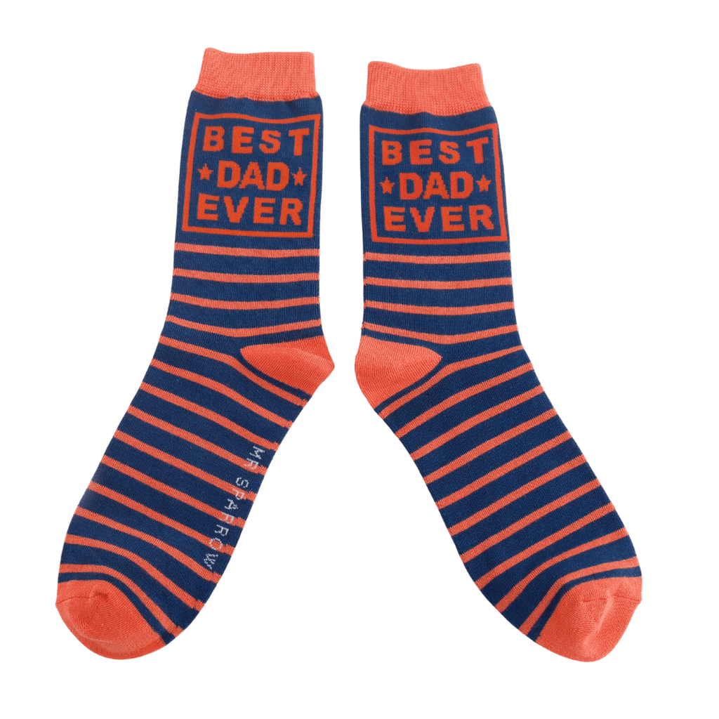 Mr Sparrow Best Dad Ever Socks - Simply Rye