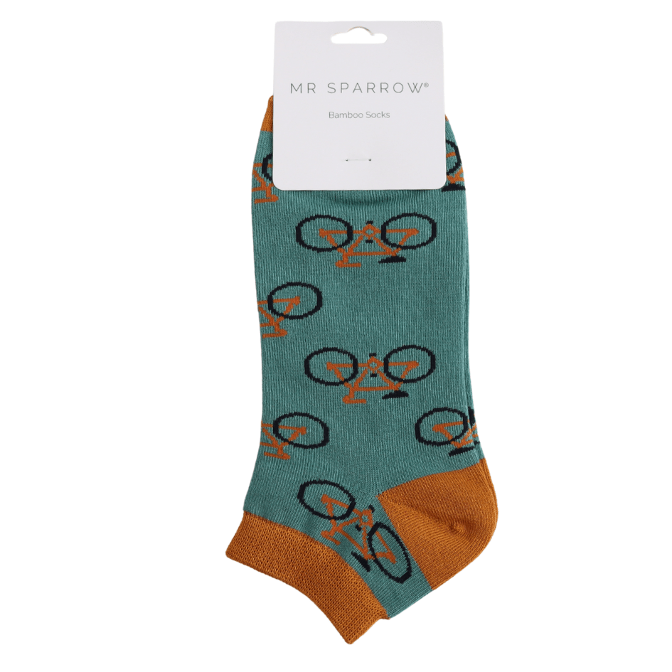 Mr Sparrow Bikes Trainer Socks - Simply Rye