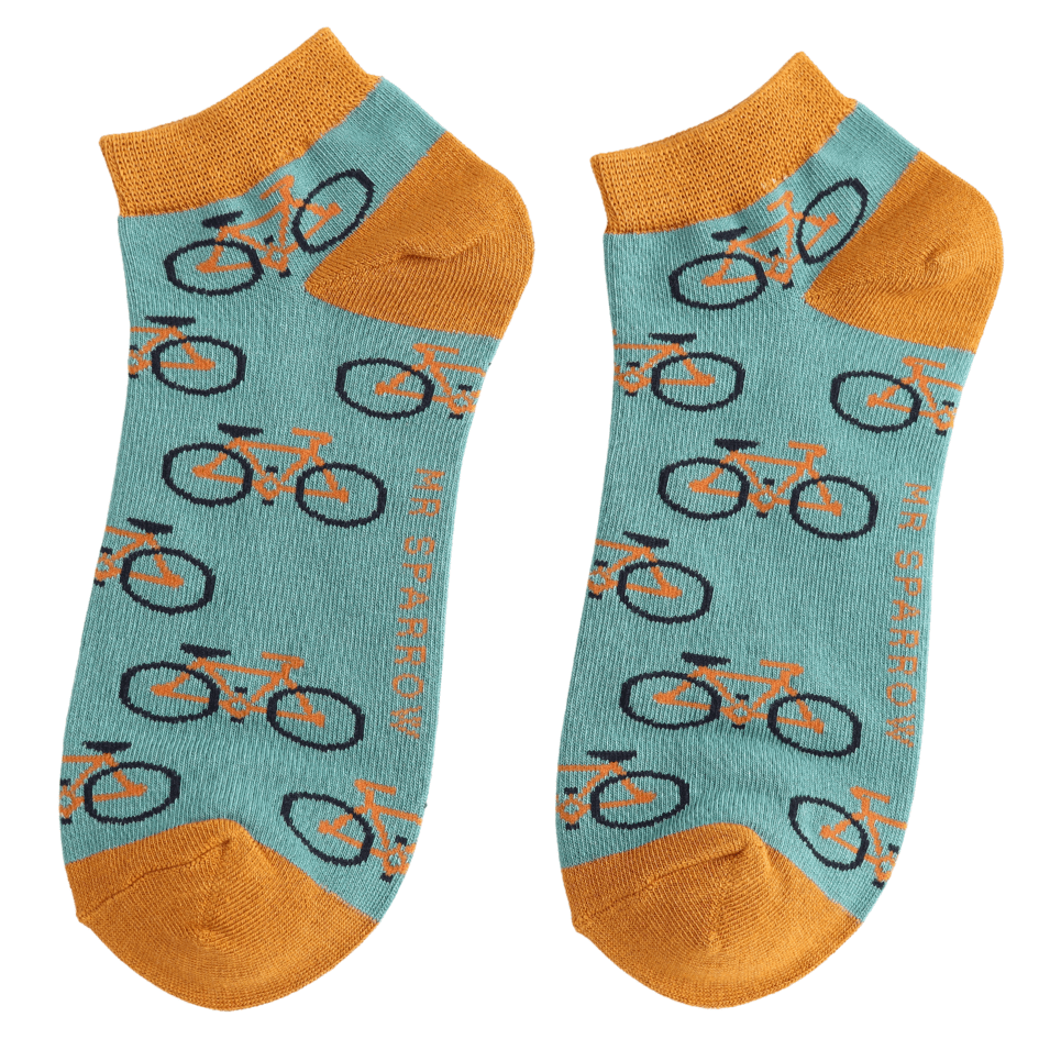 Mr Sparrow Bikes Trainer Socks - Simply Rye