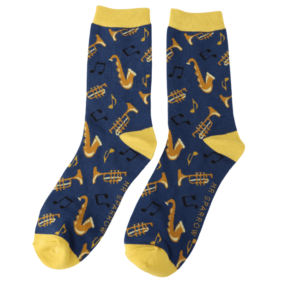 Mr Sparrow Brass Band Socks - Simply Rye