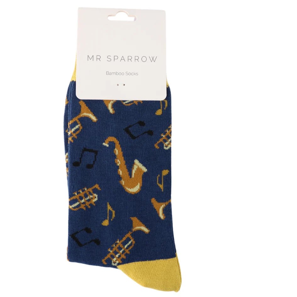Mr Sparrow Brass Band Socks - Simply Rye