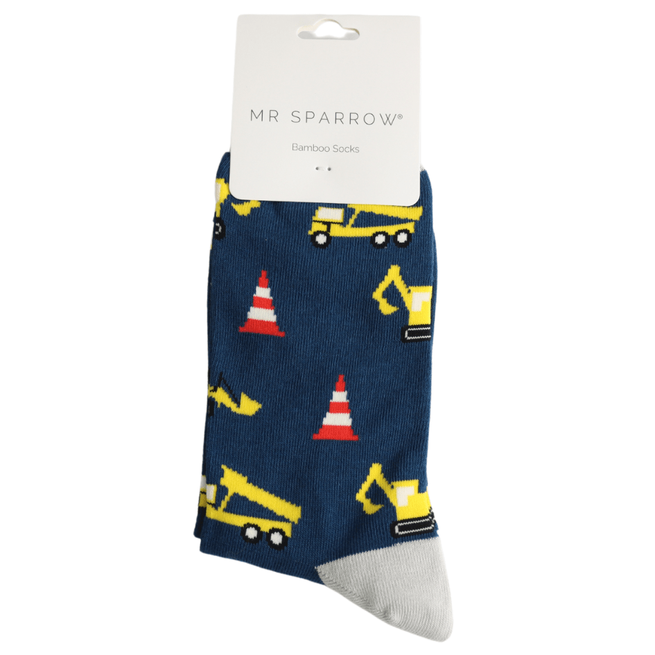 Mr Sparrow Building Site Socks - Simply Rye