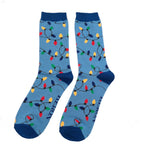 Mr Sparrow Christmas Lights Socks - Simply Rye