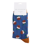 Mr Sparrow Christmas Pudding Socks - Simply Rye