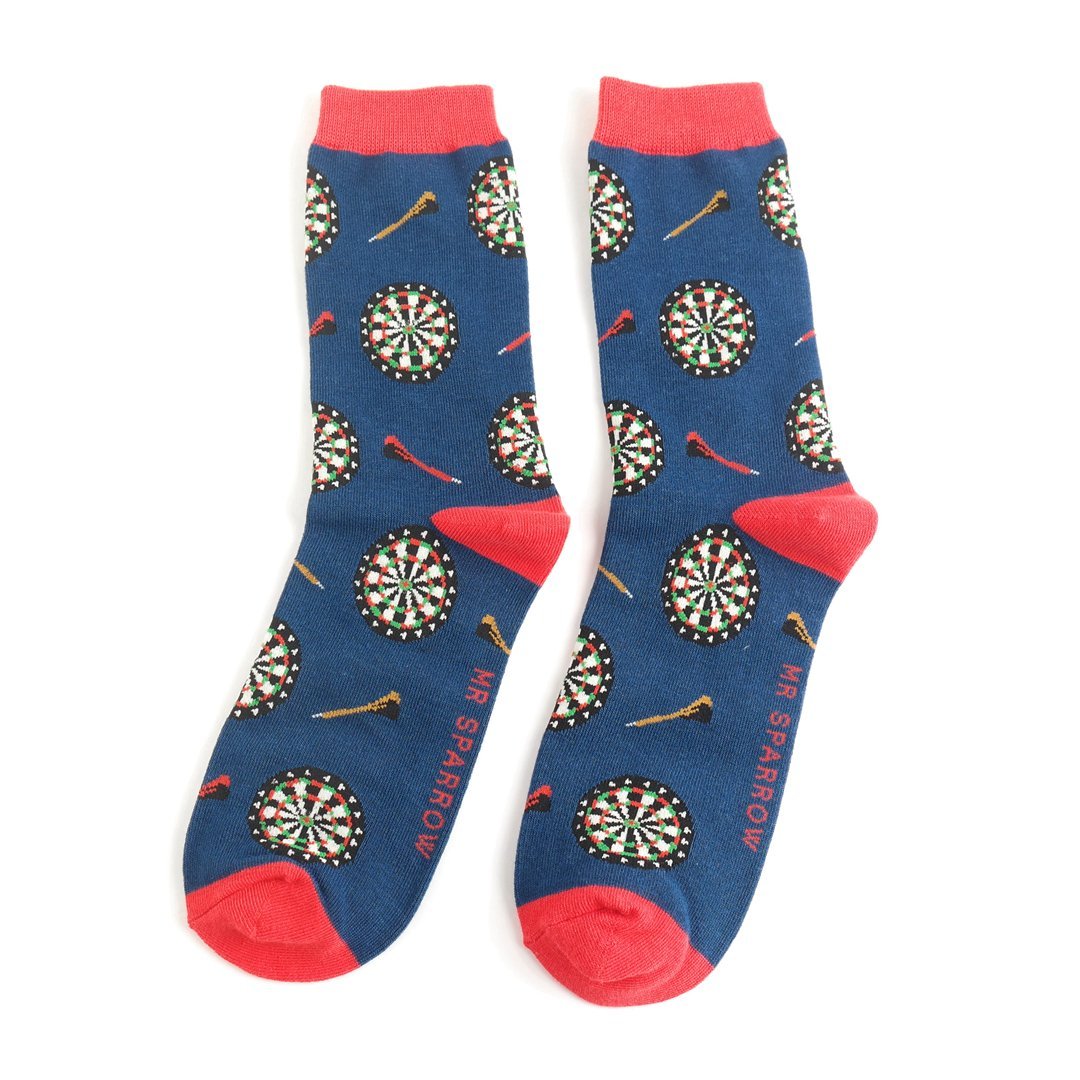 Mr Sparrow Dartboards Socks - by Miss Sparrow – Simply Rye