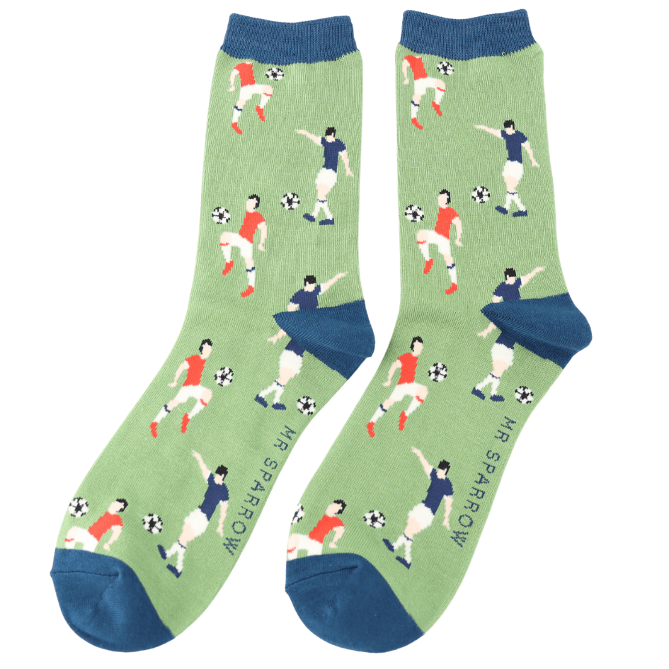 Mr Sparrow Footballers Socks - Simply Rye
