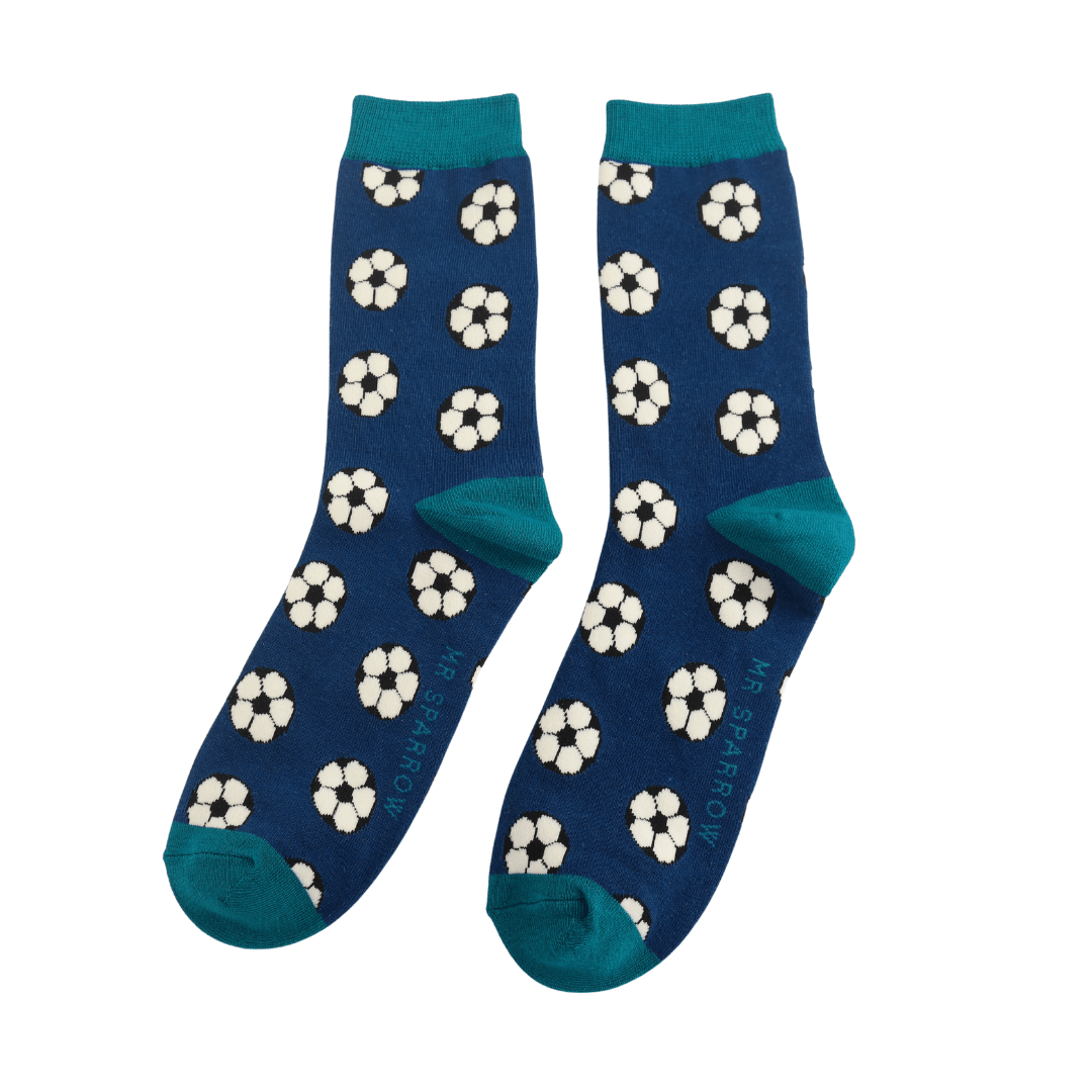 Mr Sparrow Footballs Socks - Simply Rye
