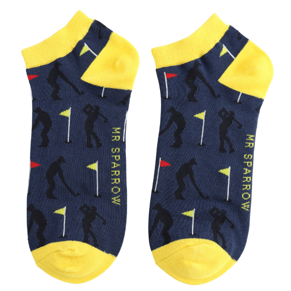 Mr Sparrow Golfers Trainer Socks - Simply Rye