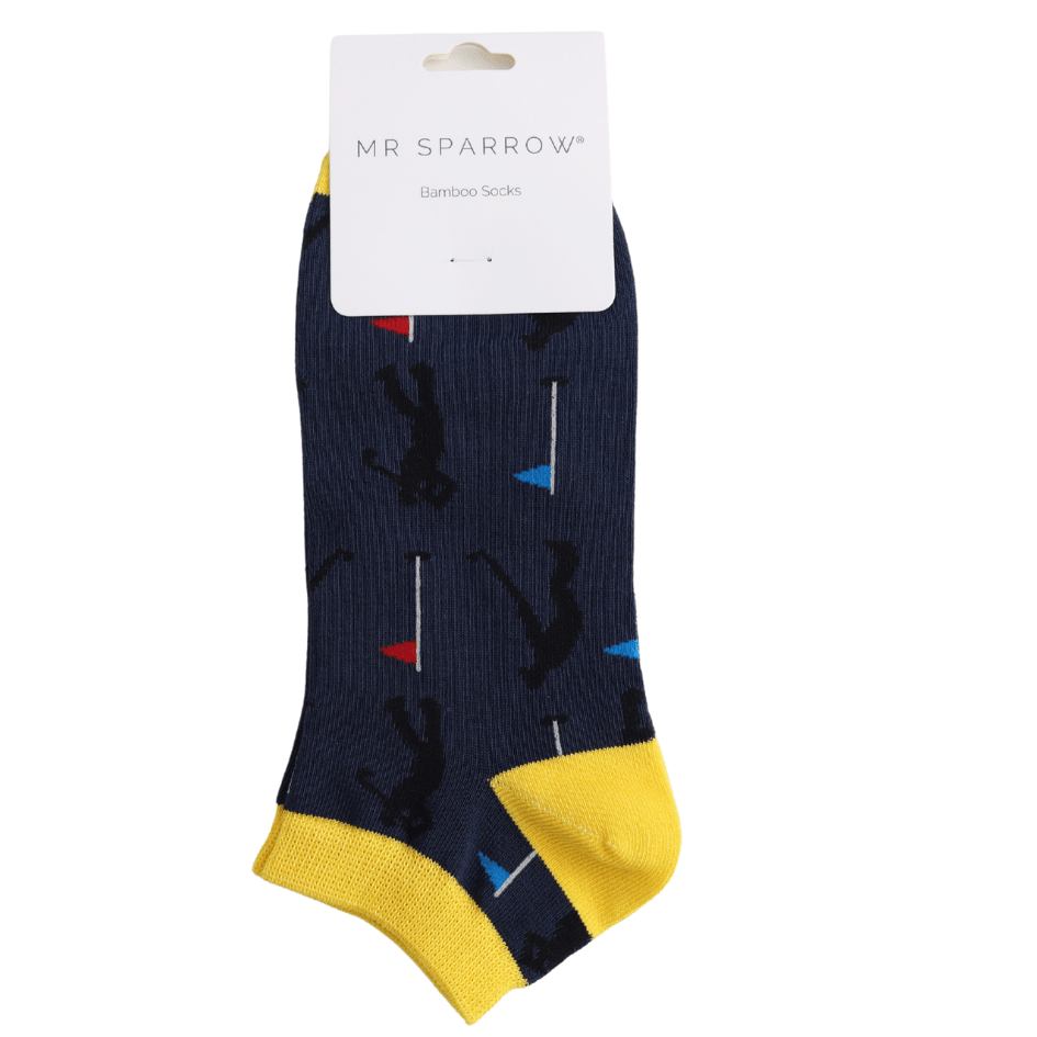 Mr Sparrow Golfers Trainer Socks - Simply Rye