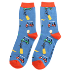 Mr Sparrow Gone Golfing Socks - Simply Rye