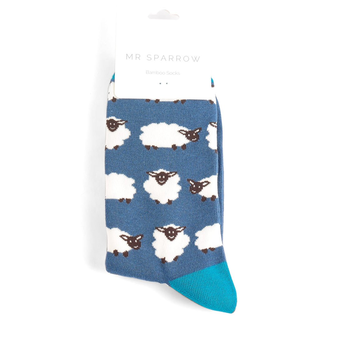Mr Sparrow Happy Sheep Socks - Simply Rye
