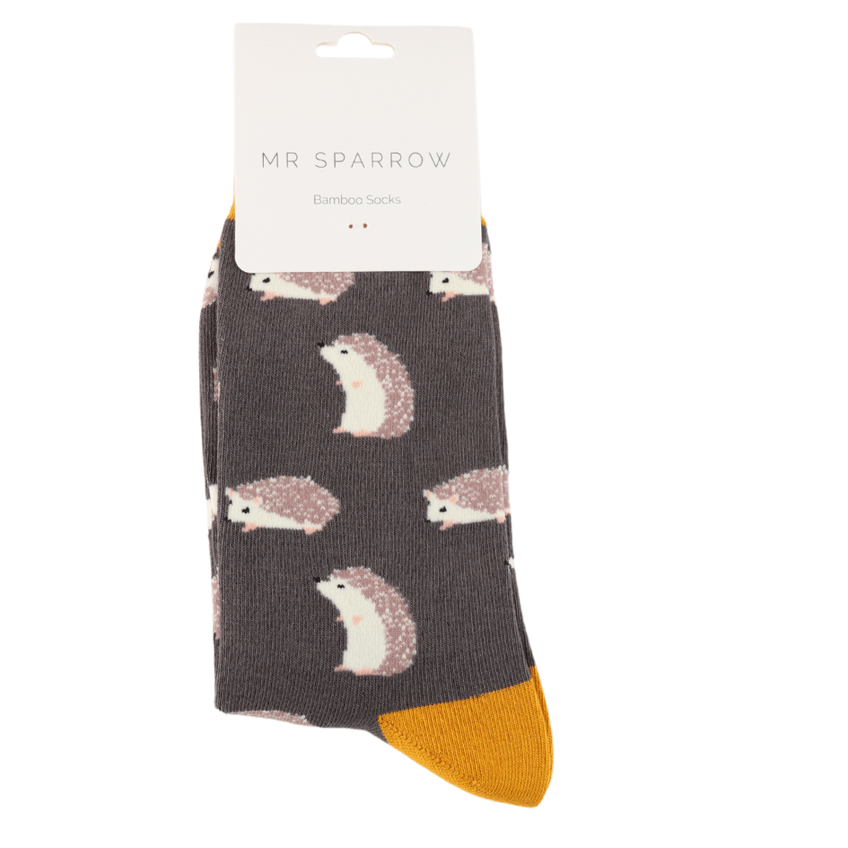 Mr Sparrow Hedgehogs Socks - Simply Rye
