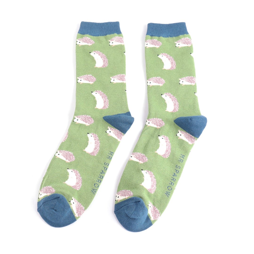 Mr Sparrow Hedgehogs Socks - Simply Rye