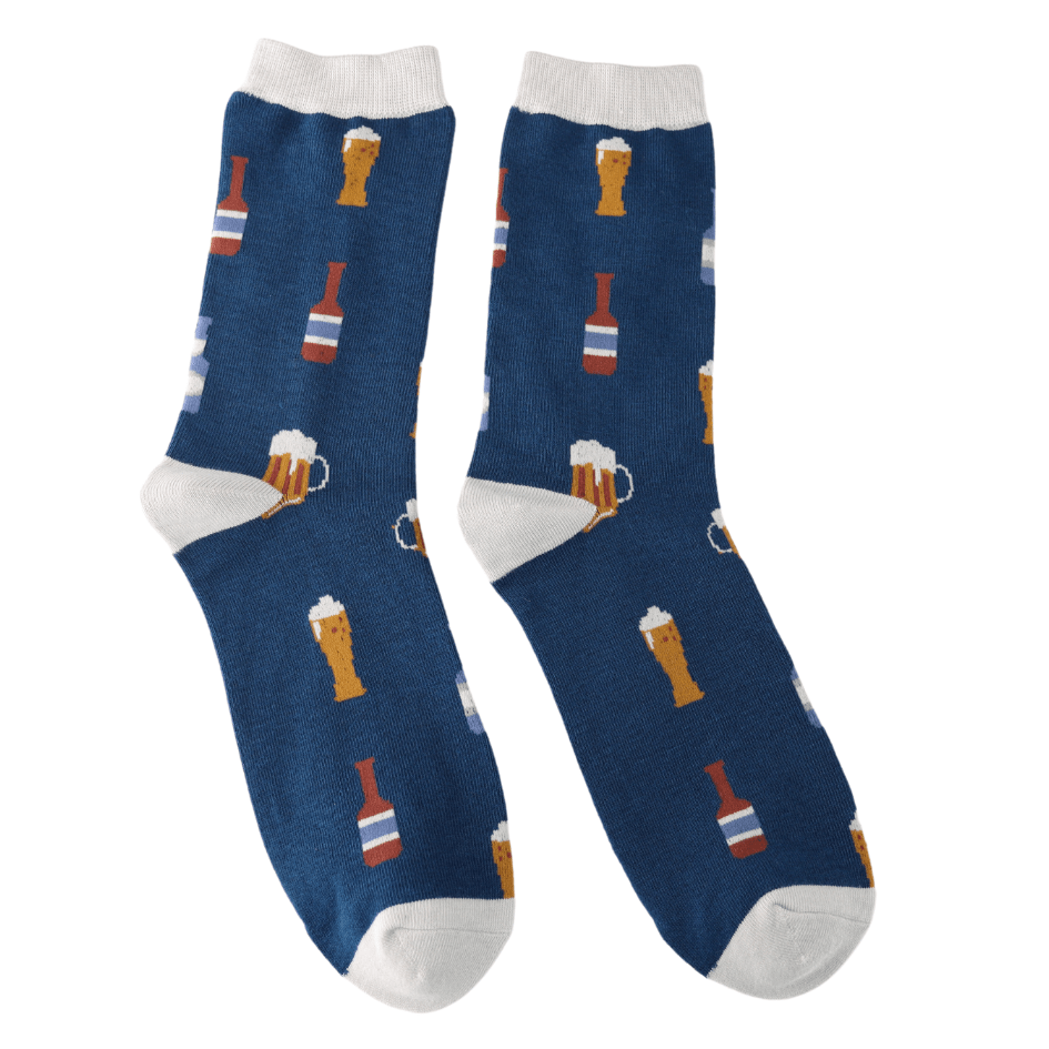 Mr Sparrow Here's To Beer Socks - Simply Rye