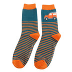 Mr Sparrow Jeep & Stripes Socks - Simply Rye