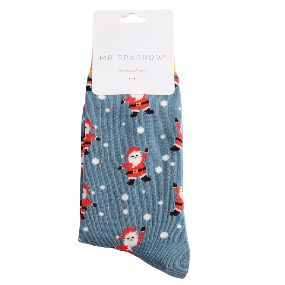 Mr Sparrow Jolly Santa Socks - Simply Rye