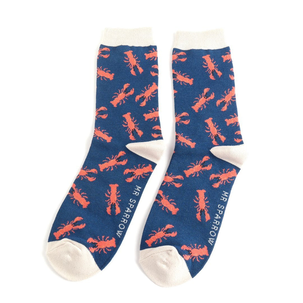 Mr Sparrow Lobsters Socks - Simply Rye