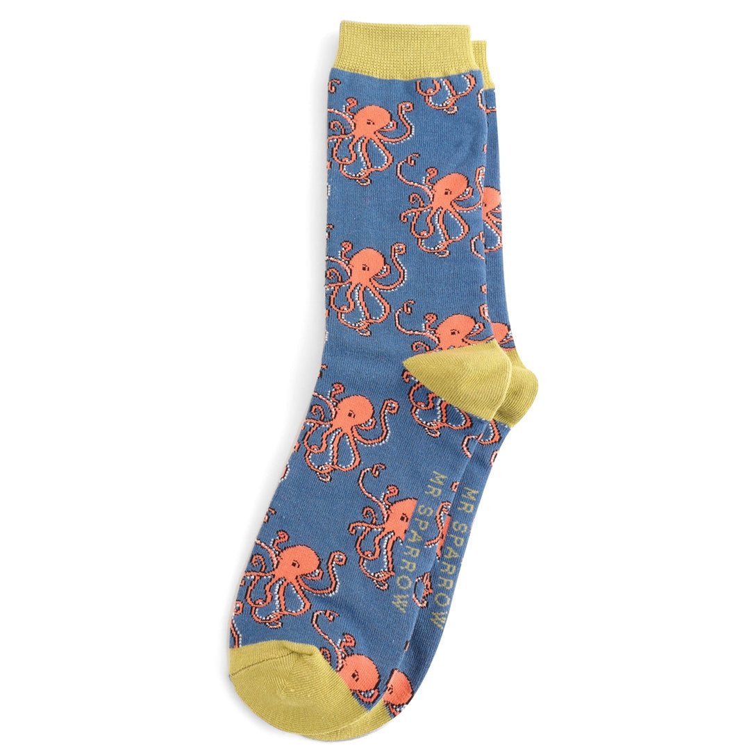 Mr Sparrow Octopus Socks - Simply Rye