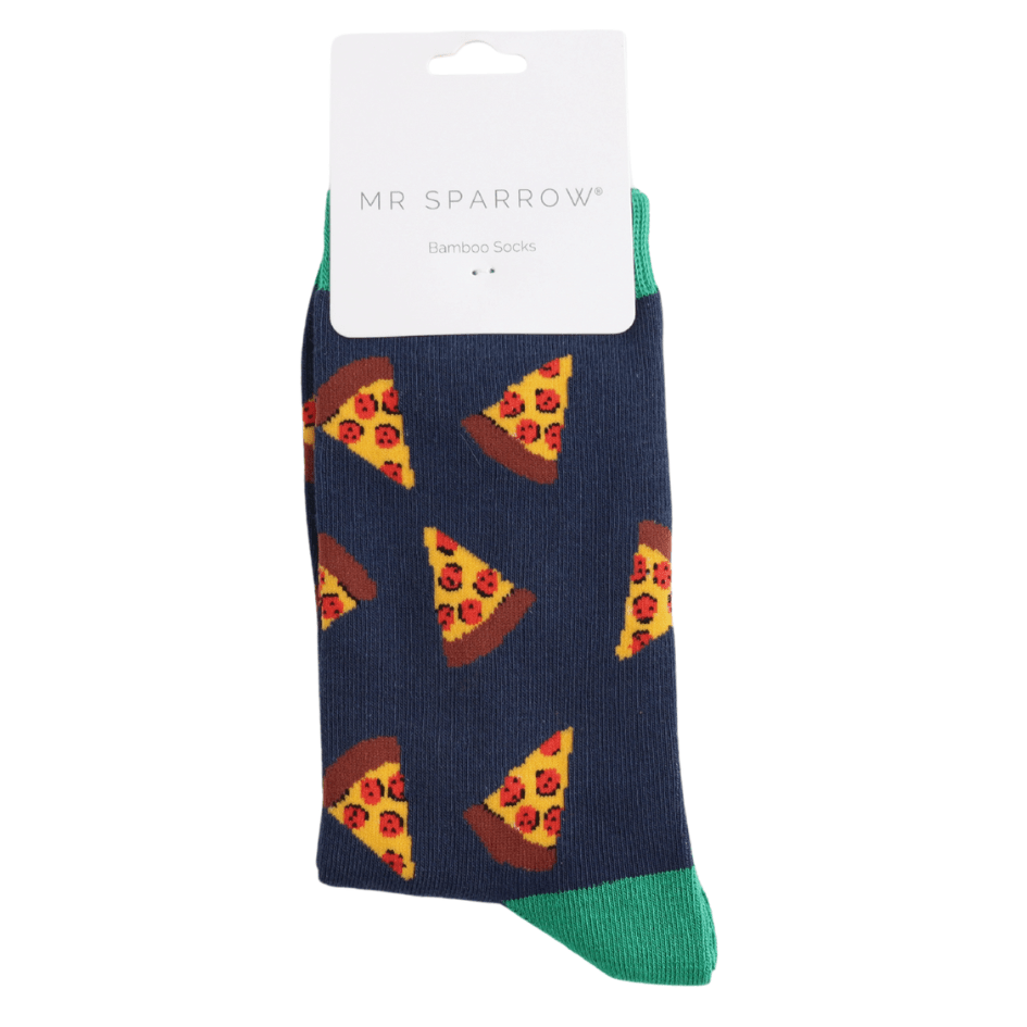 Mr Sparrow Pizza Socks - Simply Rye