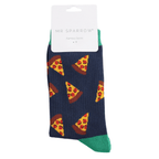 Mr Sparrow Pizza Socks - Simply Rye