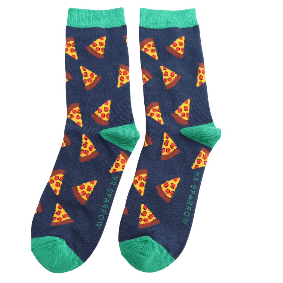 Mr Sparrow Pizza Socks - Simply Rye