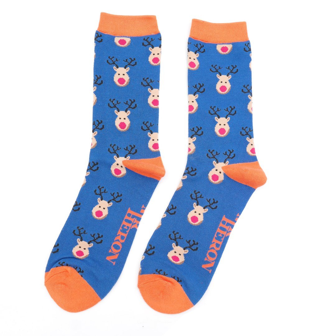 Mr Sparrow Reindeer Socks - Simply Rye
