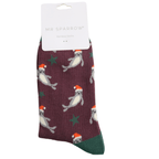 Mr Sparrow Santa Seals Socks - Simply Rye