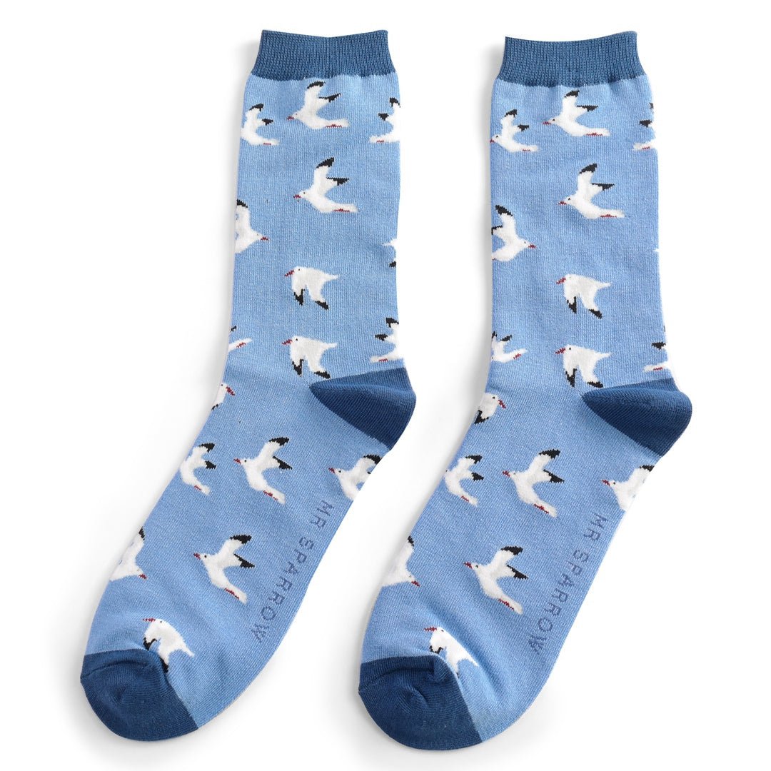 Mr Sparrow Seagulls Socks - Simply Rye