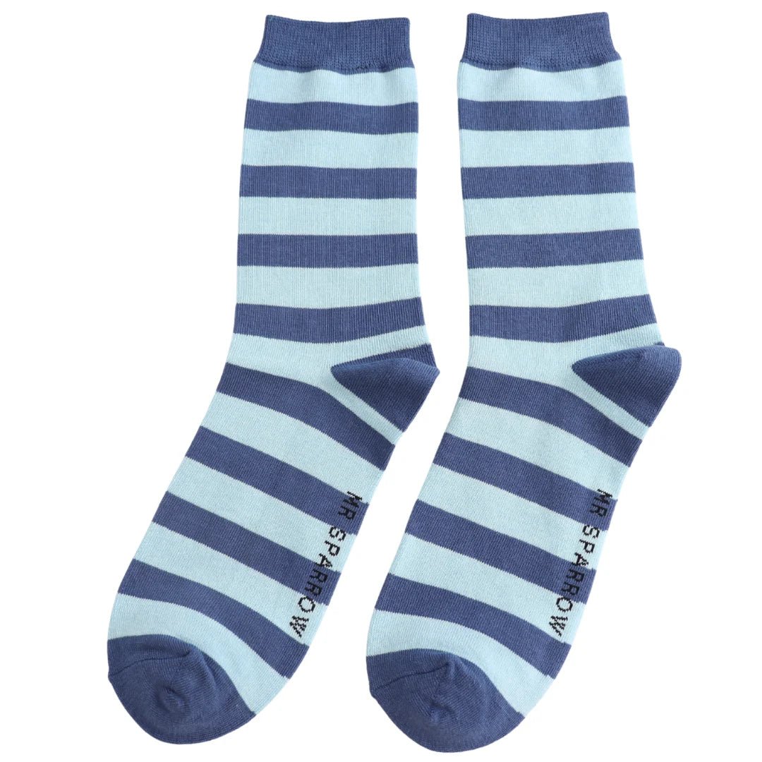 Mr Sparrow Simple Stripes Socks - Simply Rye