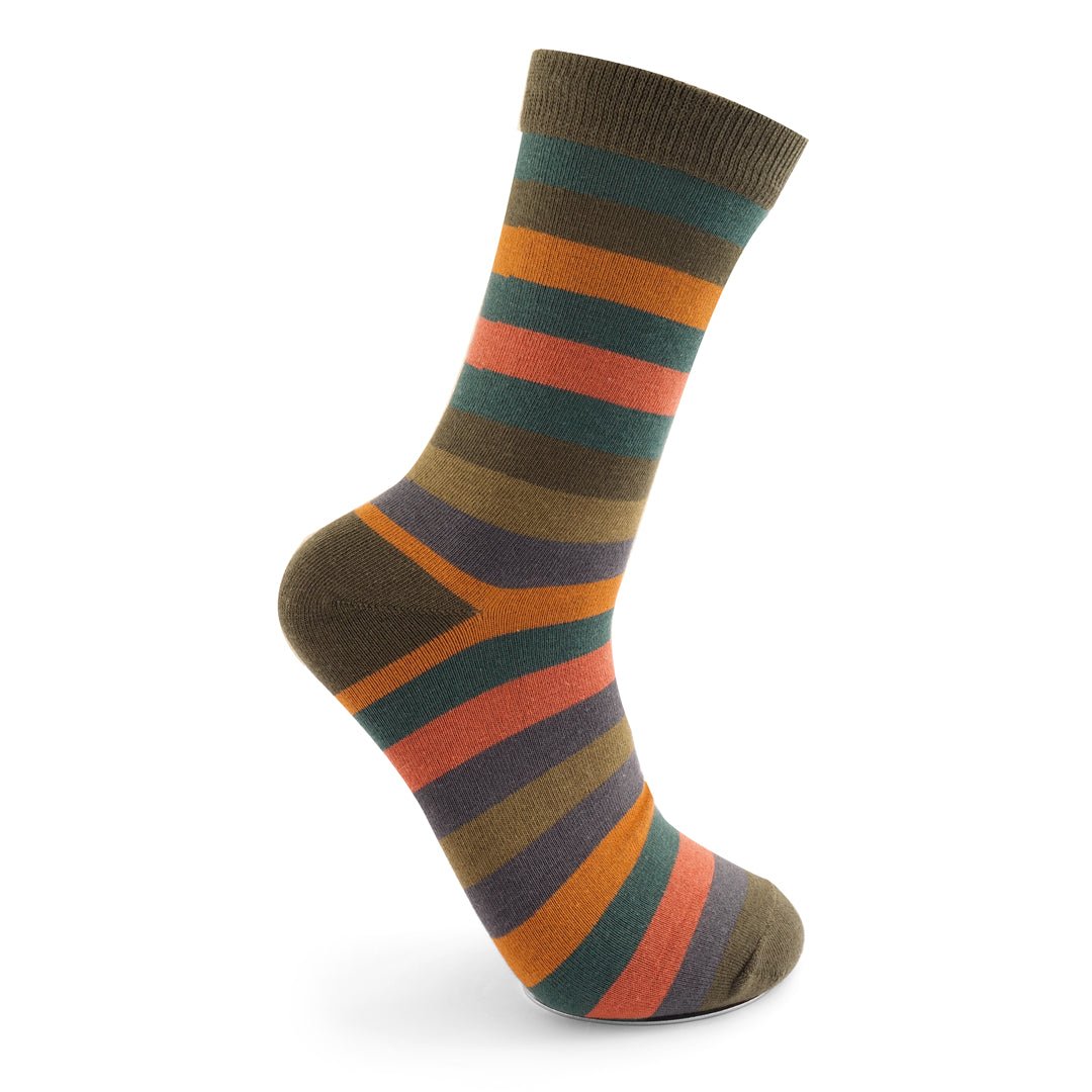 Mr Sparrow Striped Socks - Simply Rye
