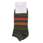 Mr Sparrow Striped Trainer Socks - Simply Rye