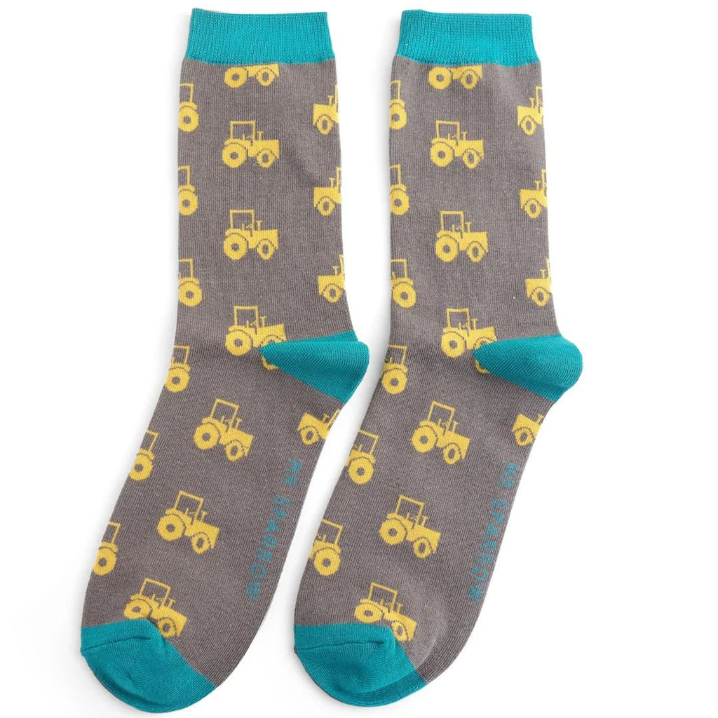 Mr Sparrow Tractors Socks - Simply Rye
