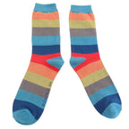 Mr Sparrow Wide Stripes Socks - Simply Rye
