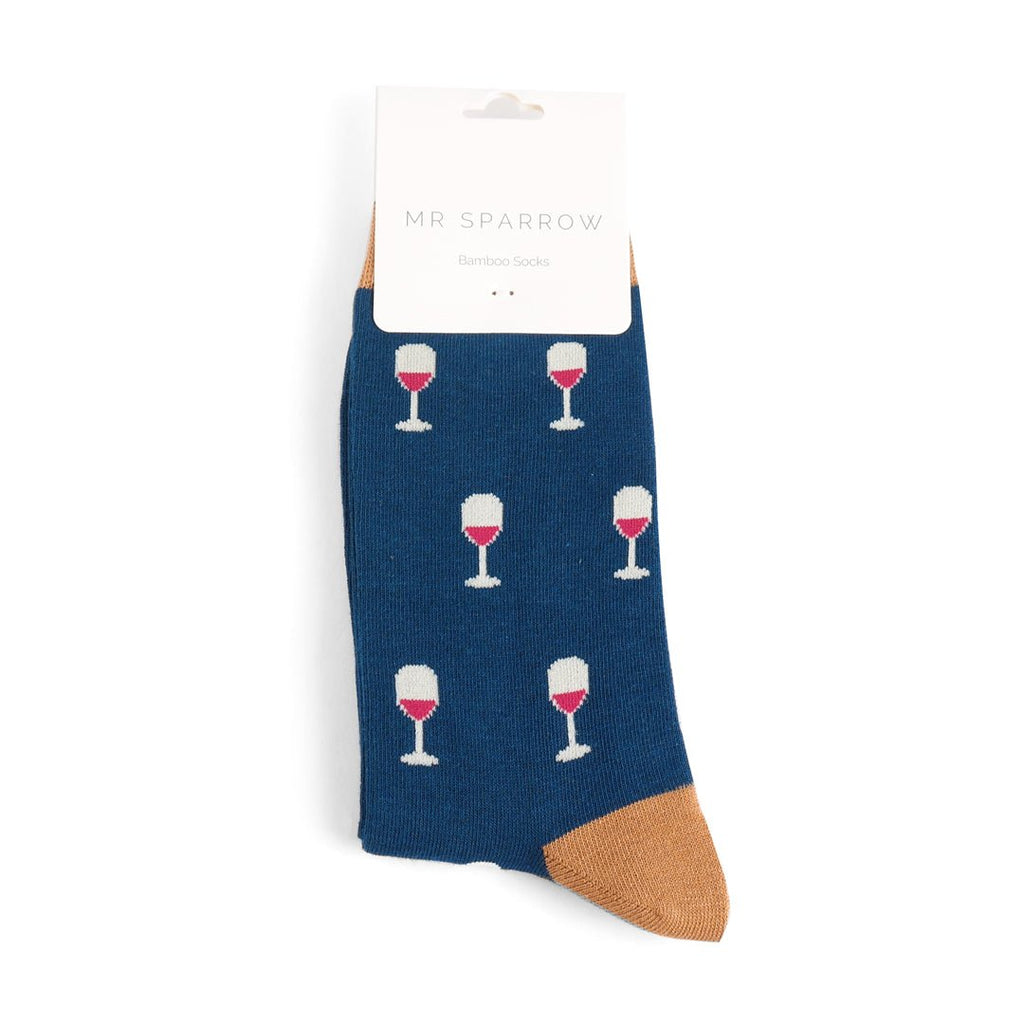 Mr Sparrow Wine Glass Socks - Simply Rye