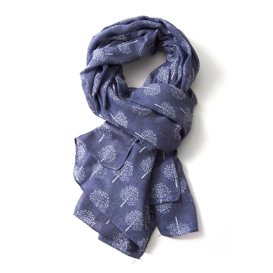 Mulberry Trees Lightweight Scarf - Simply Rye