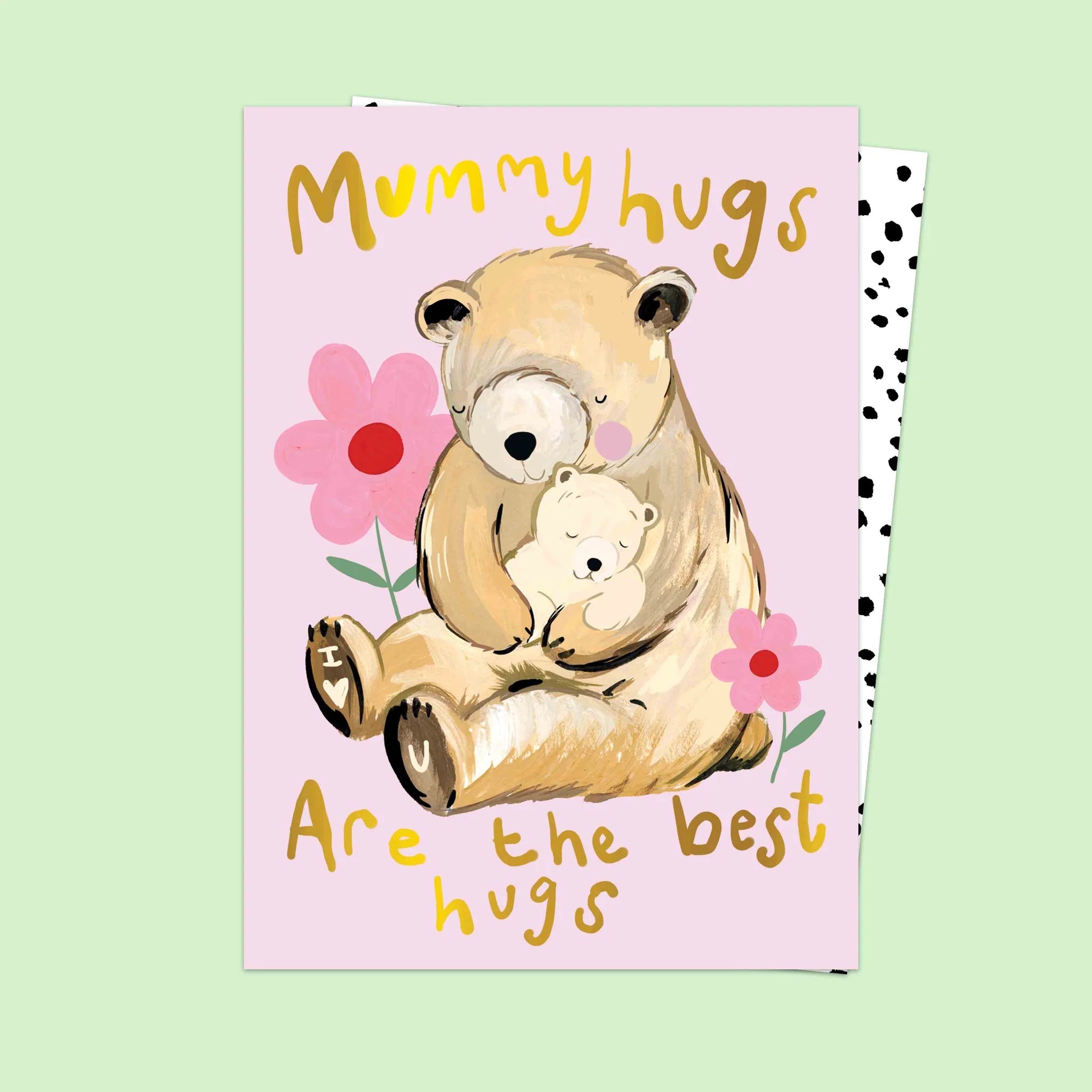 'Mummy Bear Hugs' Card - Simply Rye