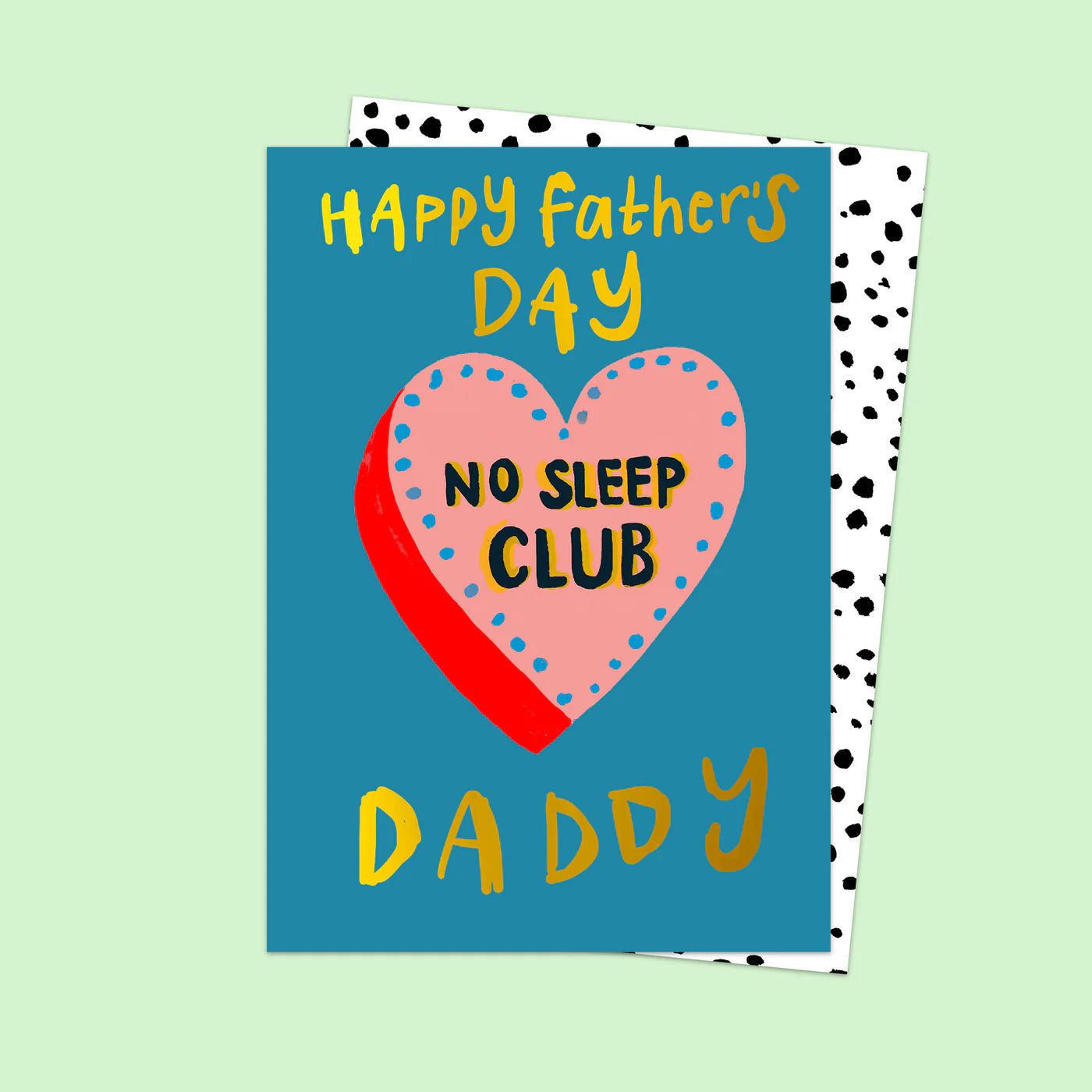 ‘No Sleep Club Father’s Day’ Card - Simply Rye