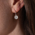 One & Eight Antique Coin Earrings - Silver - Simply Rye