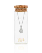 One & Eight Antique Coin Necklace - Silver - Simply Rye