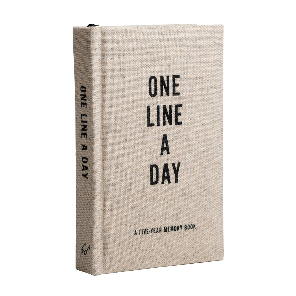 One Line a Day: A Five Year Memory Book - Canvas - Simply Rye