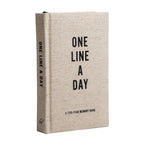 One Line a Day: A Five Year Memory Book - Canvas - Simply Rye